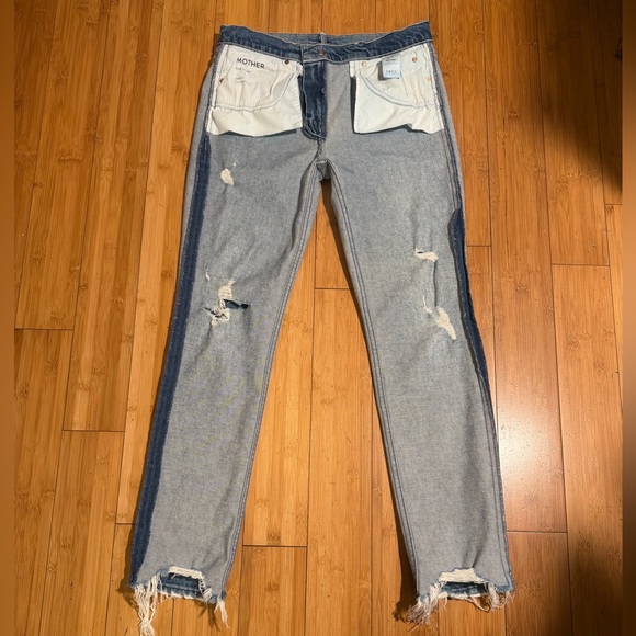 MOTHER The Flirt in Cold Feel Jeans Size 27 - Picture 8 of 16